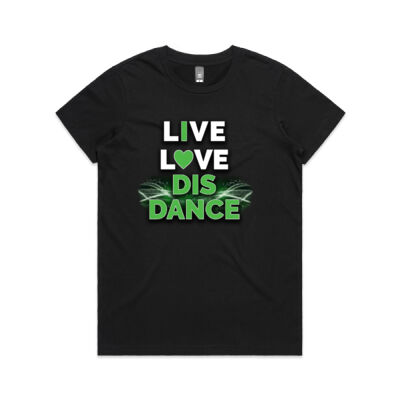 Live L❤ve Dis Dance Ladies Tee Thumbnail